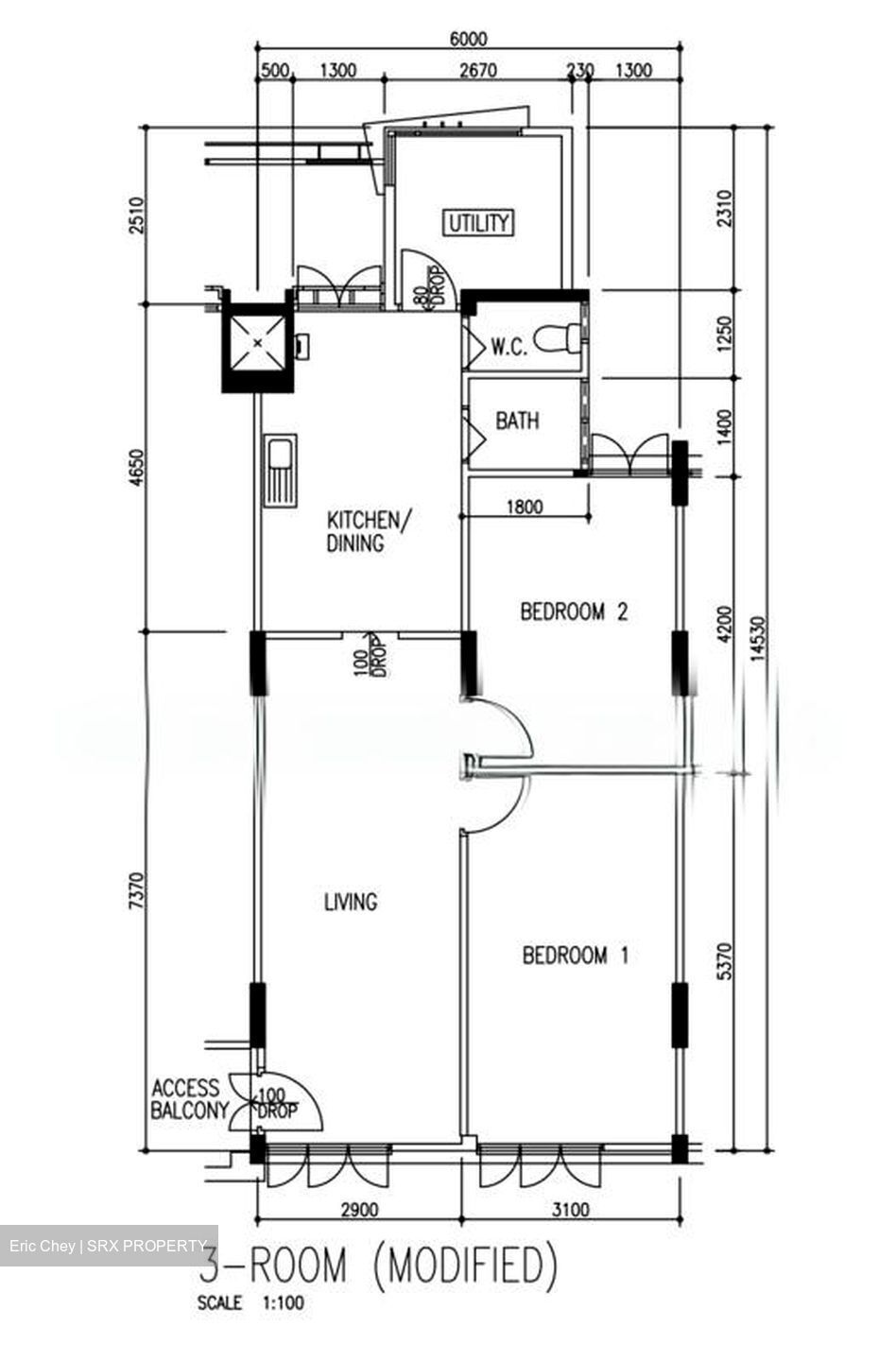 Blk 29 KELANTAN COURT (Central Area), HDB 3 Rooms #574278261